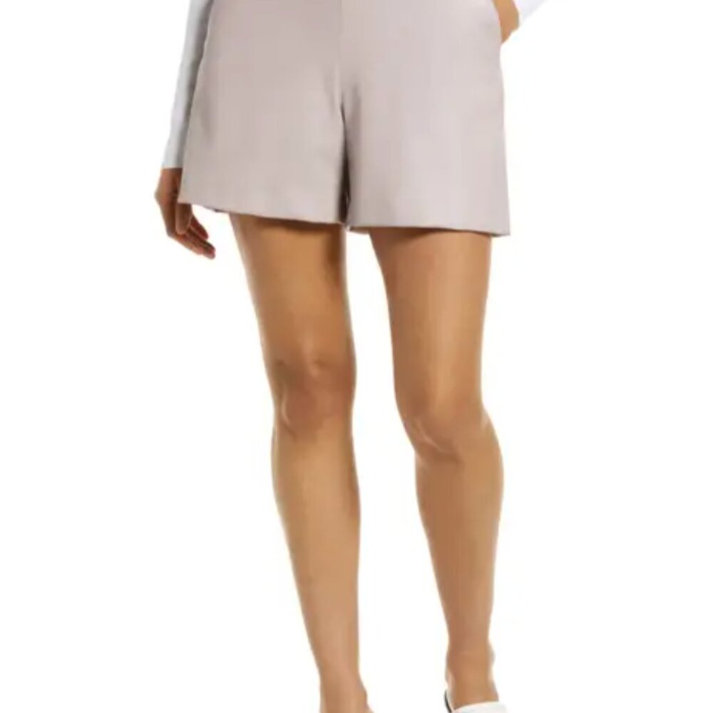 Halogen Faux Leather Shorts Purple Heaven Size Small